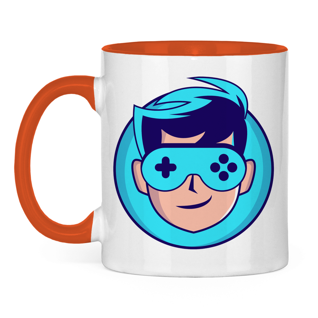 Tasse zweifarbig GG MERCH LOGO