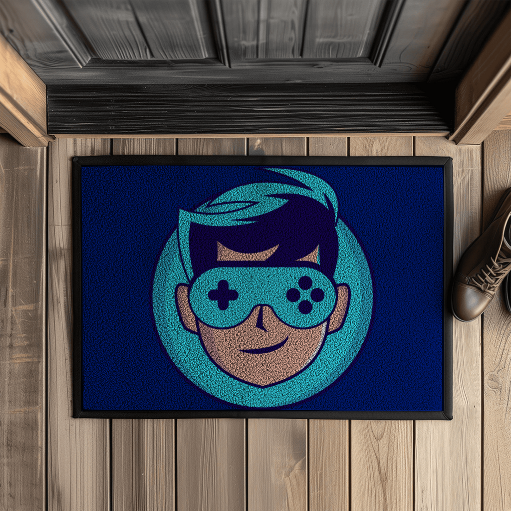 Fußmatte mit Gummirand LOGO 6000 x 6000