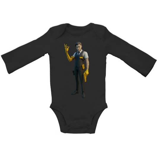 Baby Bio Bodysuite Langarm LOGO 3