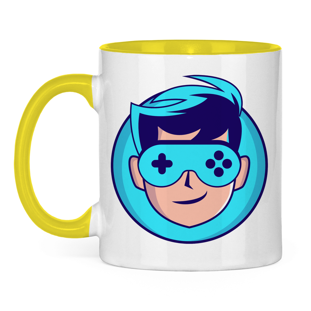 Tasse zweifarbig GG MERCH LOGO