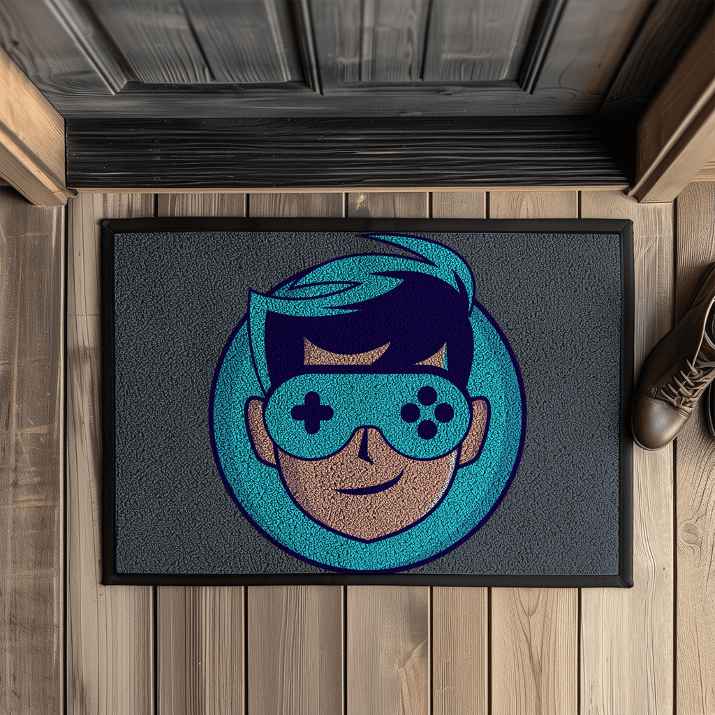 Fußmatte mit Gummirand LOGO 6000 x 6000