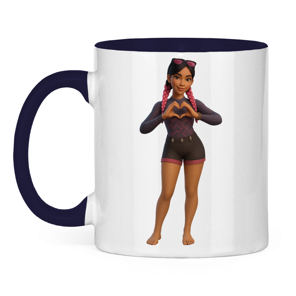 Tasse zweifarbig LOGO 2