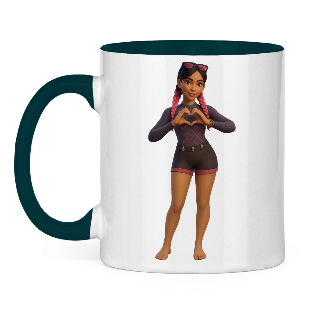 Tasse zweifarbig LOGO 2