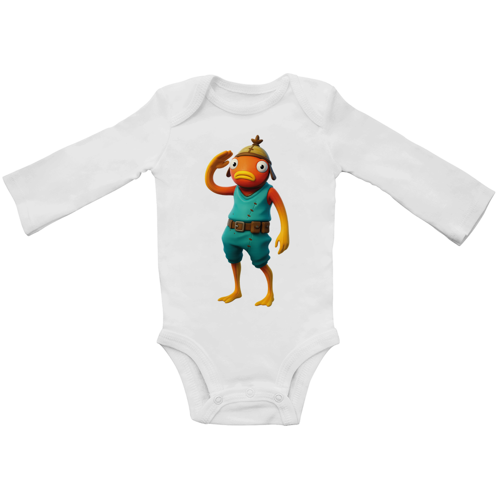 Baby Bio Bodysuite Langarm LOGO 1