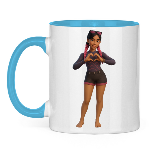 Tasse zweifarbig LOGO 2