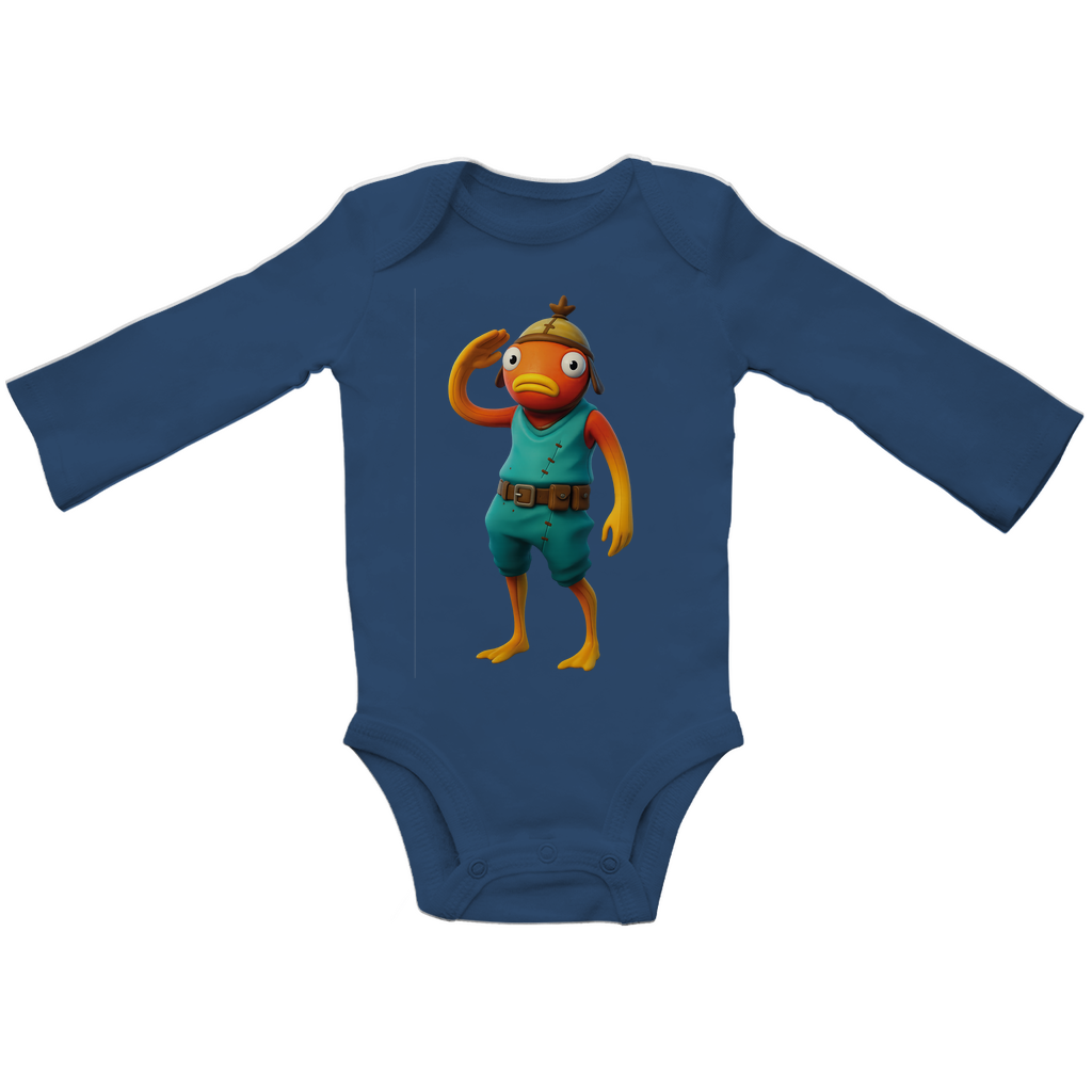 Baby Bio Bodysuite Langarm LOGO 1