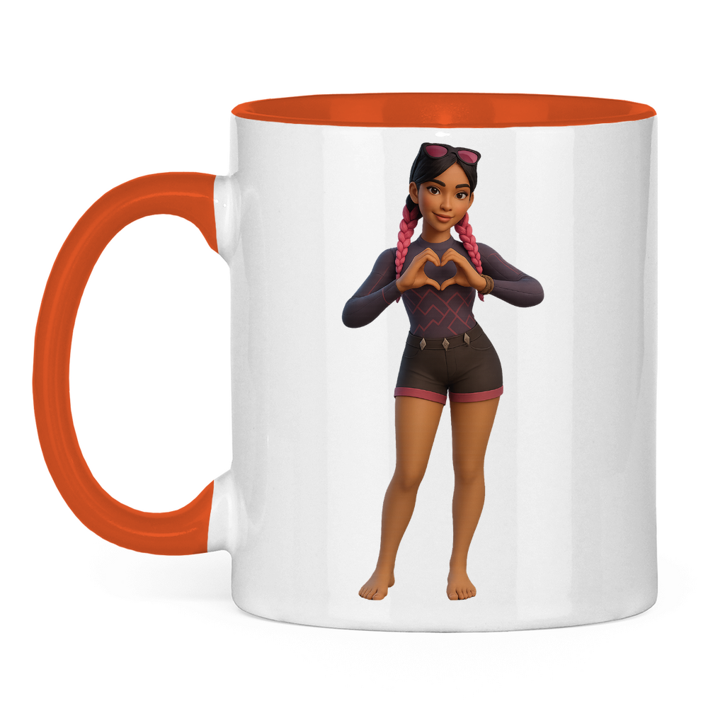 Tasse zweifarbig LOGO 2