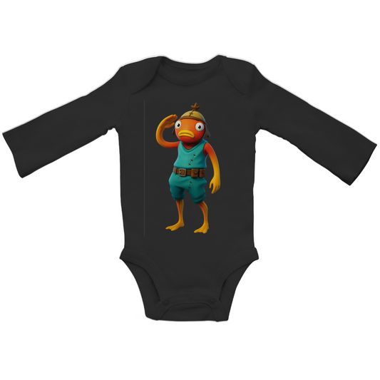 Baby Bio Bodysuite Langarm LOGO 1