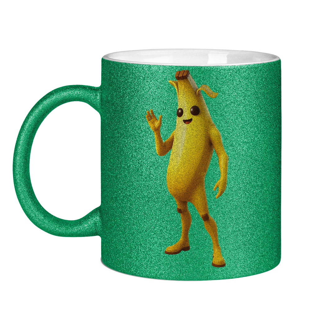 Glitzertasse "Golden Peel Edition"