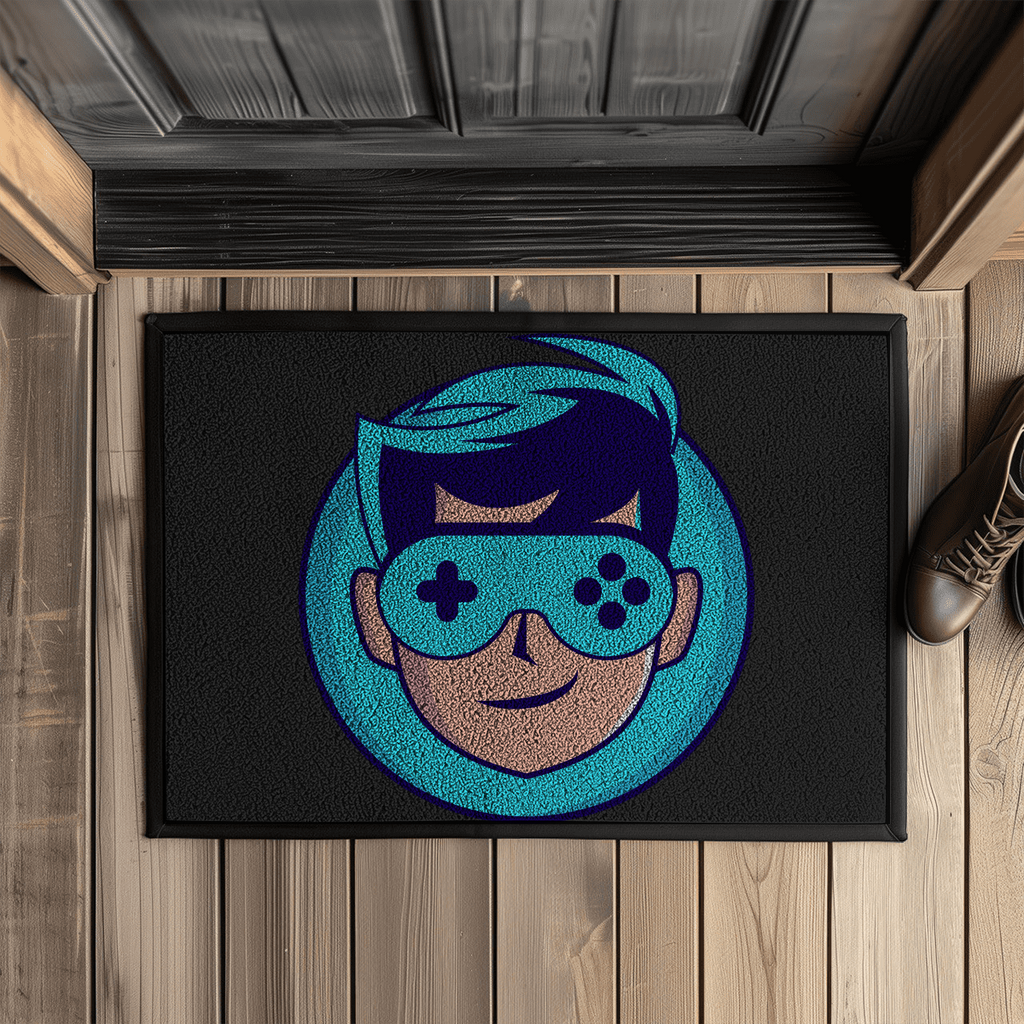 Fußmatte mit Gummirand LOGO 6000 x 6000