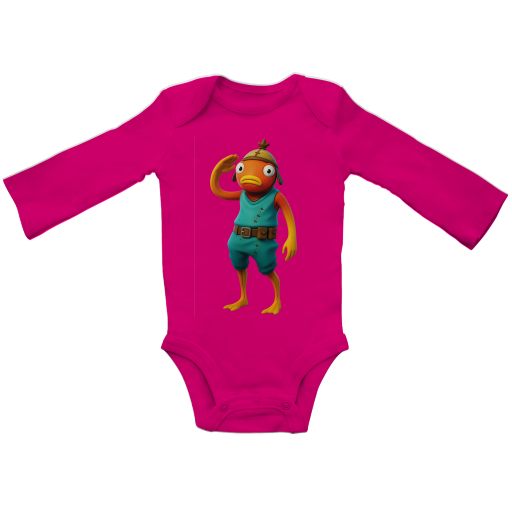Baby Bio Bodysuite Langarm LOGO 1